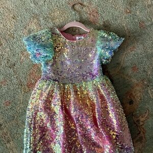 Lola and the Boys Sequin Party Dress Size 4